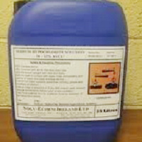 Sodium hypochloride 10-12% NaOCl (Javen)